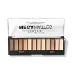 Technic Mega Mattes Nude Eyeshadow Palette - 12 Pigmented, Professional, Long Lasting, Easy to Apply and Blendable Matte Shades for the Perfect Look for Day or Night 18g