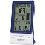 La Crosse Technology 724-1415BL-INT Wireless Rain Station with Temperature and Humidity, Blue