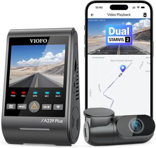 VIOFO A229 Plus Dual 2K Dash Cam – Front and Rear Car Camera