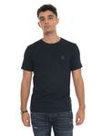 BOSS Mens Tales Logo-Patch T-Shirt in Cotton Jersey