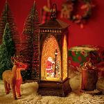 Christmas Musical Snow Globe Lanter