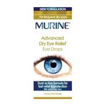 Murine Advanced Dry Eye Relief Eye Drops with a Dual Action Formula for Fast Acting, Lasting Relief and Protection from Dry Eyes, 10 ml