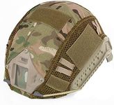 ATAIRSOFT Combat Tactical Airsoft Paintball Helmet Cover for PJ/BJ/MH Type Fast Helmet-Without Helmet (MC)