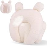 Portable Travel Pillow, Adjustable Cute Cartoon Bear Soft and Cozy Pillow, Ergonomic Design Soft Hypoallergenic Pillows