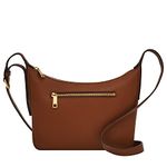 Fossil Women's Cecilia Crossbody.discontinue Crossbody, Brown Small