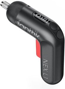 Fanttik L1 Pro 3.7V Cordless Screwdriver, Electric Screwdriver Set with 14 Bits, Digital Screen, Li-ion 2000mAh, 1/4''Hex, 6 Torque Settings 0.5-6 N.m, Variable Speed, Front LED, Grey