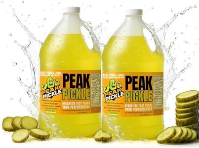 Peak Pickle Dill Pickle Juice- 1 Gallon Pickle Juice Sports Drink For Leg Cramps- Pickle Juice Gallon for Muscle Cramp Relief- Pickle Juice Shots For Leg Cramps- Kosher Dill Pickle Juice