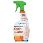 Orange Odor Eliminator | Pet Odor Deodorizer for Strong Odor | Enzyme Stain Cleaner for Cats, Dogs, and Pets | Great for Carpets, Furniture, Dog Kennels, and More… (32 Oz)