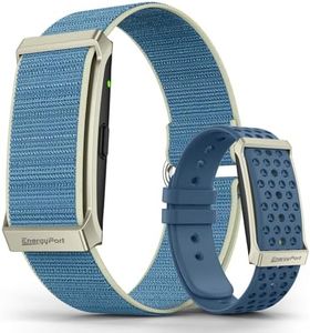 EnergyPort Smart Bracelet with Blood Oxygen/Blood Pressure Monitor, 60-Day Battery Health Fitness Tracker with 2 Bands,Lifetime Membership,Activity Tracking Heart Rate Sleep Monitor for Android iOS