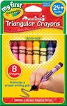 Crayola My First Crayola Triangular Crayons 8ct (Packaging May Vary), Gifting