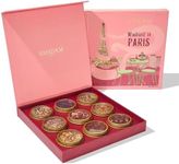 VAHDAM, Weekend in Paris Tea Gift Set - 9 Assorted Teas | Travel Edition Gift Box | Natural Ingredients Luxury Tea Set | Gluten Free, Non GMO | Gifts for Women, Gifts for Men, Gifts for Him/Her