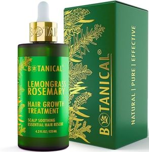 Botanical Hair Growth Lab - Hair Loss Treatment - Lemongrass Rosemary - Scalp Soothing Hair Thinning Prevention - 4 Fl Oz (Pack of 1) Packaging May Vary