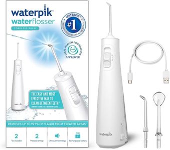 Waterpik Pulse Cordless Water Flosser – Portable Dental Cleaner