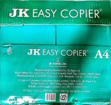 JK Paper Copier and Multipurpose paper, 70 GSM, A4, 500 sheets each, 10 Ream Case