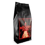 Rocket Fuel Blend 1kg Beans 100% Robusta High Caffeine Dark Roast Bold and Strong, Delicious Taste