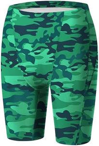 MIVEI Boys Swim Jammers - Youth Competitive Swim Racing Team Swimming Shorts Swimsuit Trunks Bathing Suit Quick Dry UPF 50+