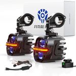Future Eyes X80 Motorcycle Auxiliary Lights Driving Lights Fog Lights Kit