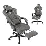 Popsit Gaming Chair with Footrest, 