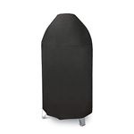 Stanbroil Premium Cover for 18" Smokey Mountain Cooker, Round Smoker Grill Cover Replaces Weber Part # 97201, Black