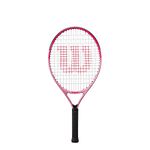 Wilson Burn Pink 23 tennis racket, For children ages 7-8, Carbon Fibre/Alloy, Pink, WR052510H