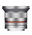 Samyang 1220506102 12 mm F2.0 Manual Focus Lens for Sony-E - Silver