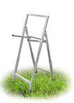 Meuiosd Archery Target Stand, Foldable, Stainless Steel, for Grass Target & Point Bag, Telescopic Design, Alloy Steel, Target Archery
