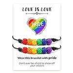 Myrnaist LGBTQ Gay Pride Bracelet f