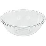 Pyrex Prepware 4-Quart Rimmed Mixing Bowl, Clear