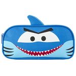 Stephen Joseph Pencil Pouches Blue Shark