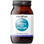 Viridian Bilberry with Eyebright (organic base): 90 Veg Caps