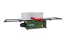 Cutech 401120HI-IF 12-Inch Spiral Cutterhead Benchtop Jointer with Cast Iron Tables, 24 TC Inserts, Extra Large 24" x 6" Cast Iron Fence, Additional 8½" Fence Enhancement Brackets, and a 12-amp Motor