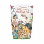 Wingreens Harvest Cinnamon Oats Clusters and Multigrain Flakes with Apple| Oats, Ragi, Granola, Flax Seeds, 350 Grams