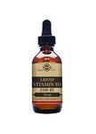 Solgar Liquid Vitamin D3 2500 IU (62.5 µg) - Keeps Bones and Teeth Healthy - Supports Immunity - Vegetarian