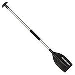 SeaSense Unisex Adult 5-Foot SeaSense 5 Aluminum Paddle, Black, Feet US