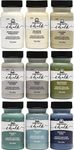 FolkArt Home Decor Ultra Matte Chalk Finish Acrylic Craft Paint Set Formulated for No-Prep Application Designed for Beginners and Artists, 2 oz Bottles, Top Colors