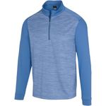Greg Norman Men's L/S Dimple 1/4-zip