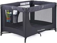 Pamo Babe Portable Crib Baby Playpen with Mattress and Storage Bag