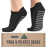 Yoga Socks for Women, 3 Pairs Non S