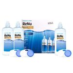 ReNu Advanced Contact Solution 3 X 360ml - For Soft Contact Lenses for Comfortable Wear - Gentle on Sensitive Eyes - Clean, Disinfect, Remove Protein, Condition, Store your Lenses - Lens Case Included