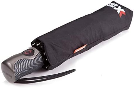 Isotoner Parapluie homme x-tra solide, garantis à vie, ultra déperlant, ouverture/fermeture automatique