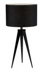 Adesso 6423-01 Director Table Lamp, Black