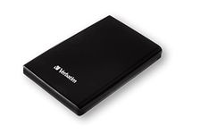 Verbatim 2TB Portable Hard Drive, Store'n'Go - USB 3.0 - Compatible with USB 2.0 - PC/Mac - Diamond Black