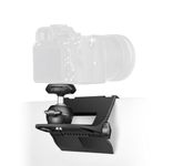 RAUBAY Monitor Top Camera Mount Clamp, Hanging Webcam Stand with 1/4" Screw, for Live Stream, Video Conferencing, YouTube, TikTok, etc. CM-01