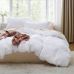 Bedsure Bright White Duvet Cover Ki