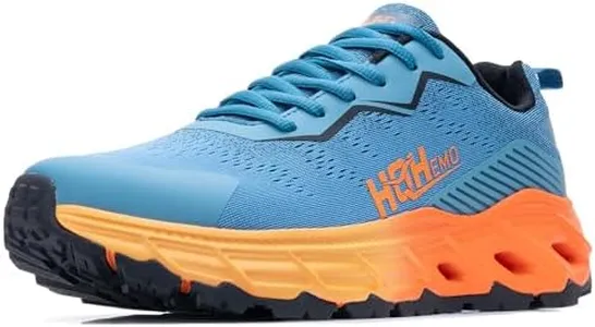 Mens Running Shoes Wide Width FALKON 1.0 Hiking Waterproof Athletic Sneakers Outdoor Sport Footwear