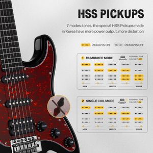 Donner 39" Electric Guitar – DST-200 Full Size