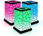 Friendship Lamp® Classic Design - Best Friend Lamps Wi-Fi Touch Lamp LED Light for Long-Distance, Connection, Relationship, Friendship, Gift, Over 200 Colors, App Setup - Set of 3