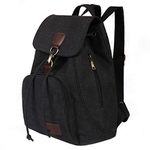 WITERY Women Canvas Fashion Backpacks Purse Casual Outdoor Shopping Daypacks Sports Rucksack Hiking Travel Multipurpose Bag