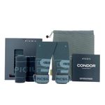 PICSIL - Condor Grips | Magnesium Enhanced Grip | Premium Hand Protection | Ideal for Cross Training, Gym & Calisthenics | Designed for Athletes of All Levels | G, Midnight