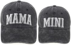 2PCS Mama and Mini Hats,Mom Girl Ma